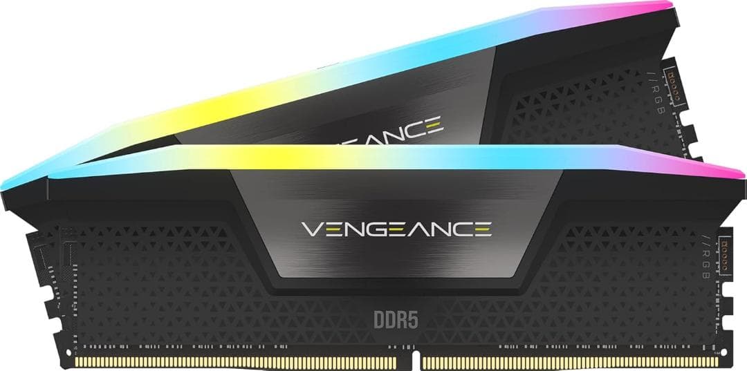 CORSAIR DDR5-6000MHz RGB (16GB×2) PC用メモリ