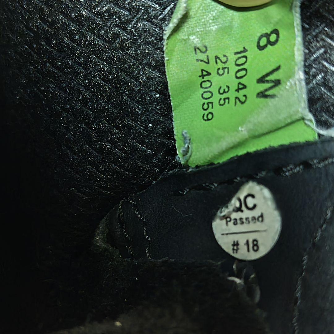 ティンバーランド 10042 6インチブーツ 黒 ブラック ヌバック 8W