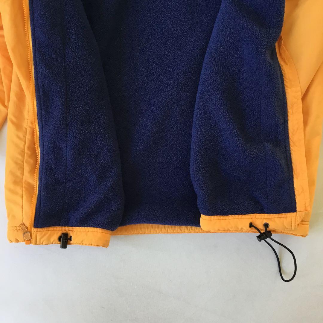 希少色「L」LLBean/ウォームアップジャケット/オレンジ/ナイロンジャケット