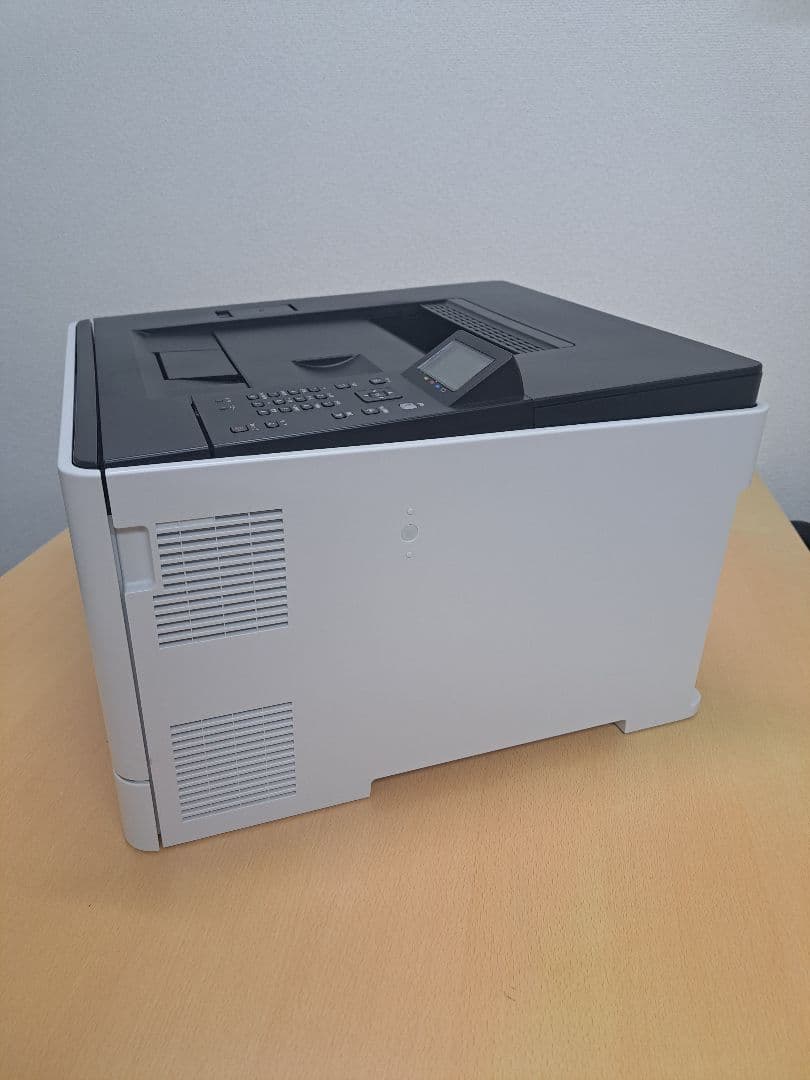 新品同様 印刷434枚 動作確認 トナー付 A4カラー LBP661C