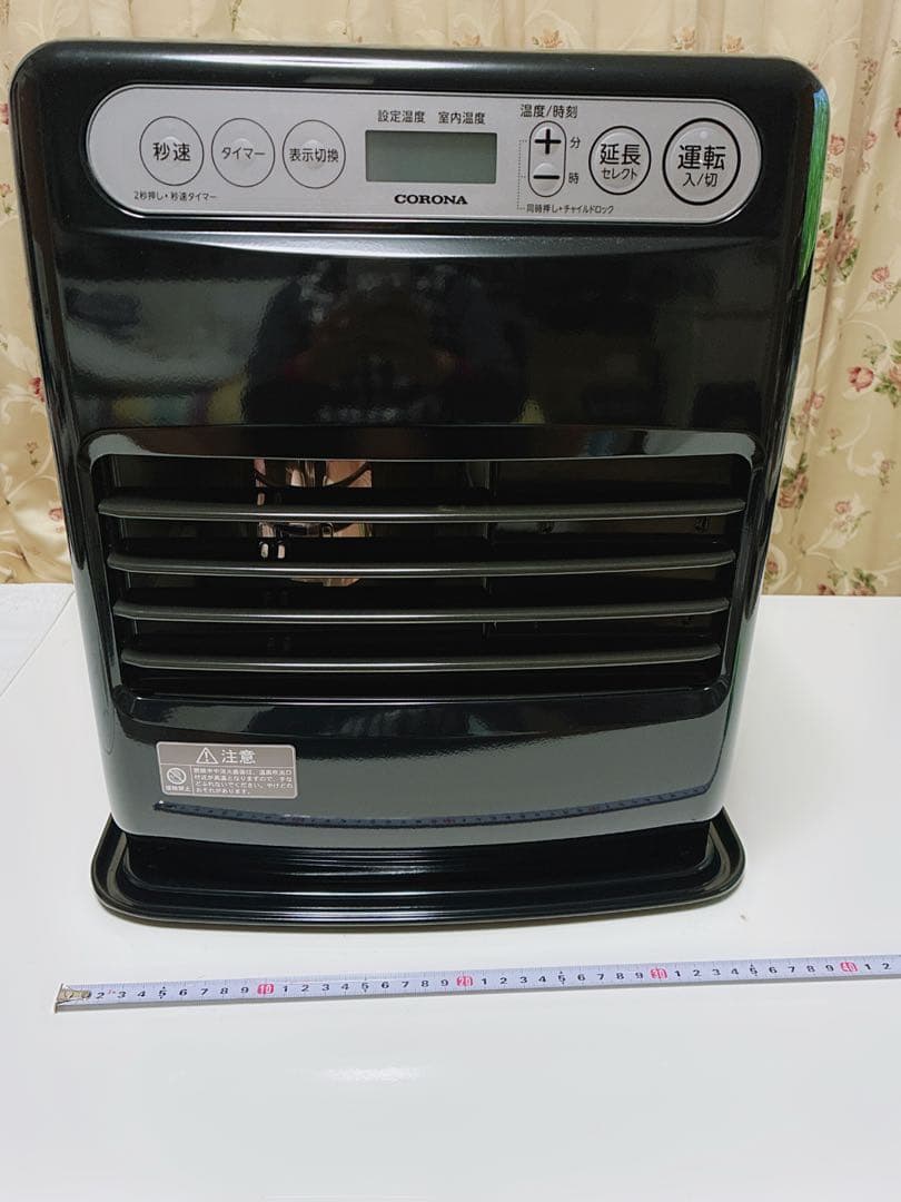 CORONA コロナ石油ファンヒーター FH-G32YA2 動作確認済み　黒