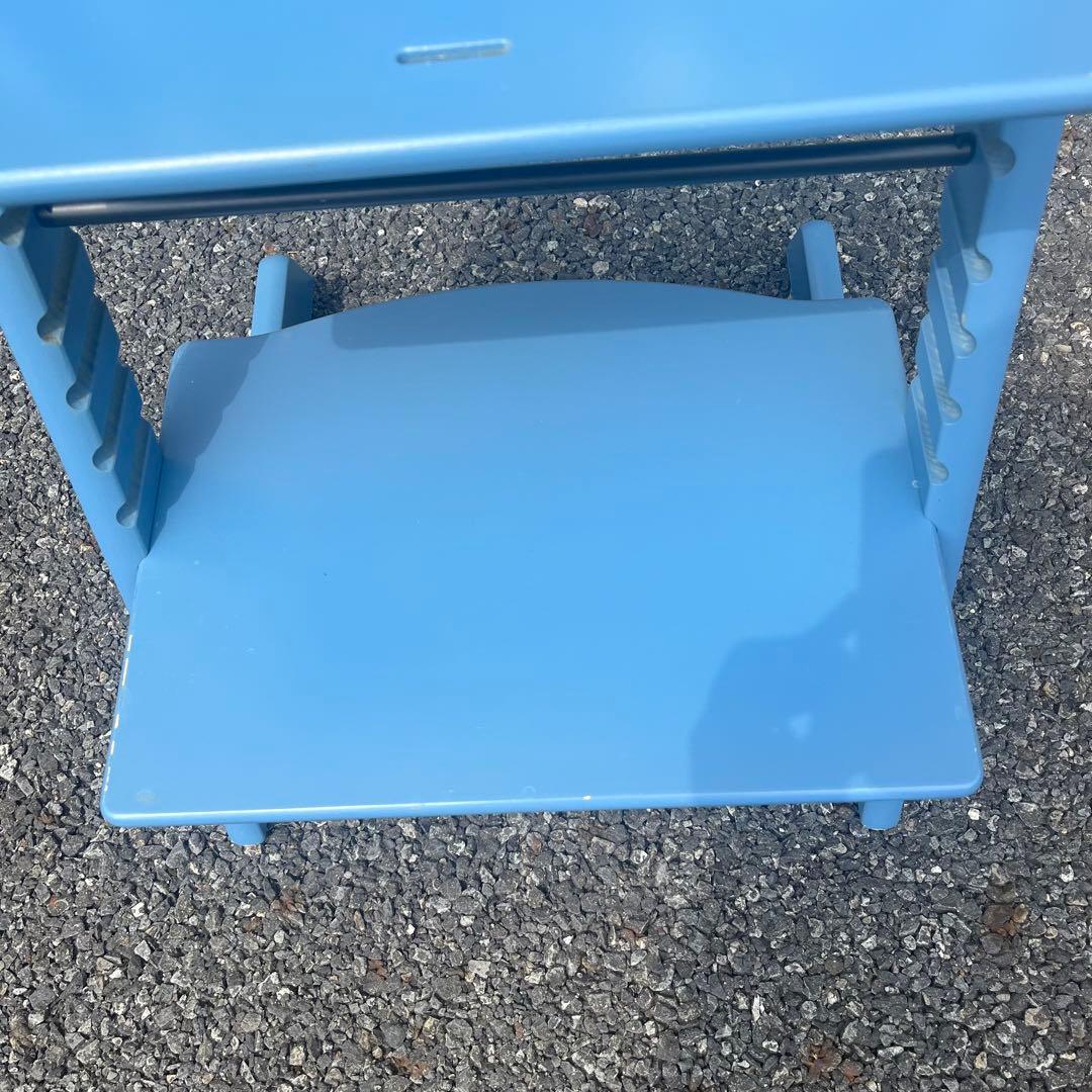 希少　限定色　ストッケ　トリップトラップ　シリアル3　ダークブルー　ハイチェア