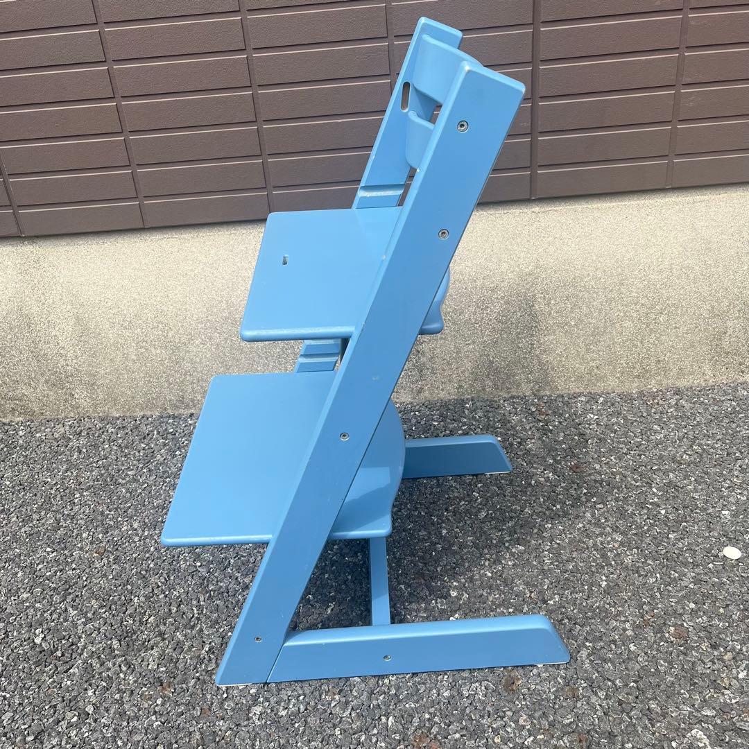 希少　限定色　ストッケ　トリップトラップ　シリアル3　ダークブルー　ハイチェア