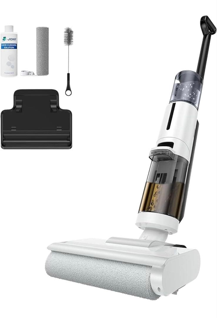 新品✨水拭き掃除機 大掃除 床掃除 PSE認証 モップ 自立式 軽量 乾湿両用