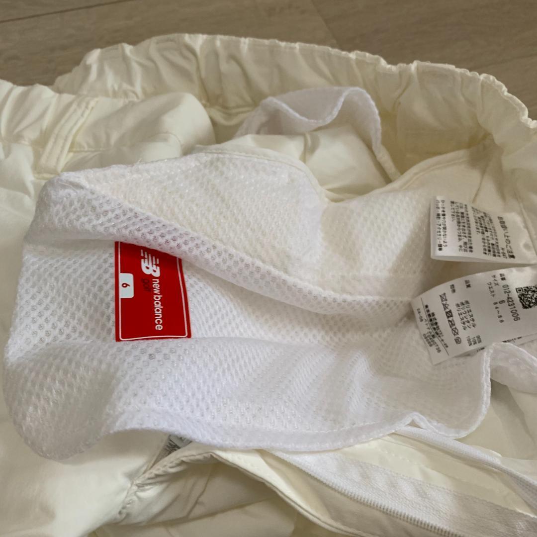 新品未使用 サイズ６ XL ニューバランス メンズ 防寒パンツ ホワイト系