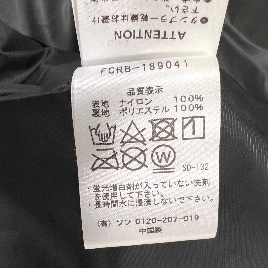 FCRB ウォームアップジャケット ナイロンジャケット フード ネイビー S