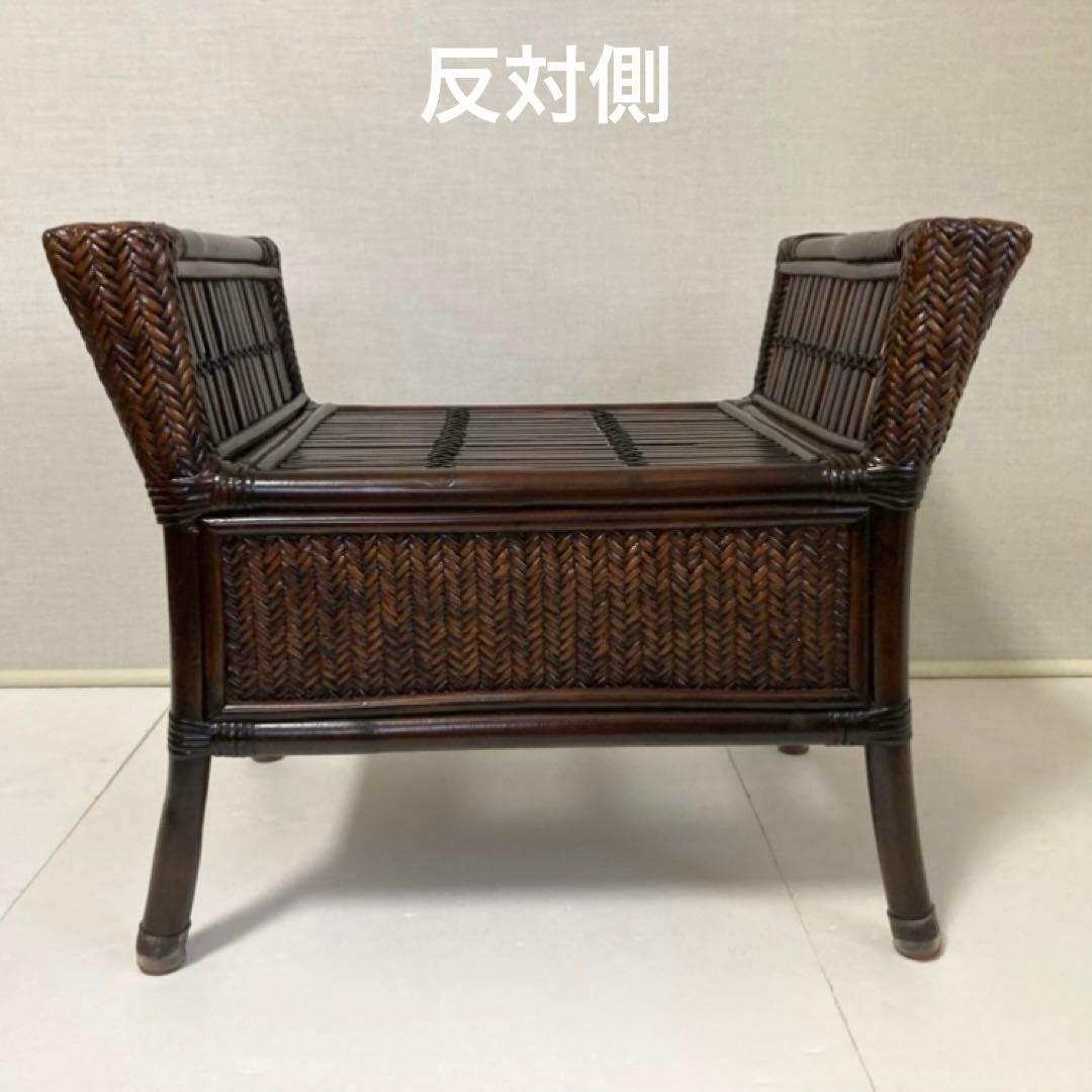 竹製 スツール チェア 椅子 ベンチ 置物台 飾り棚 和風 家具 モダン レトロ