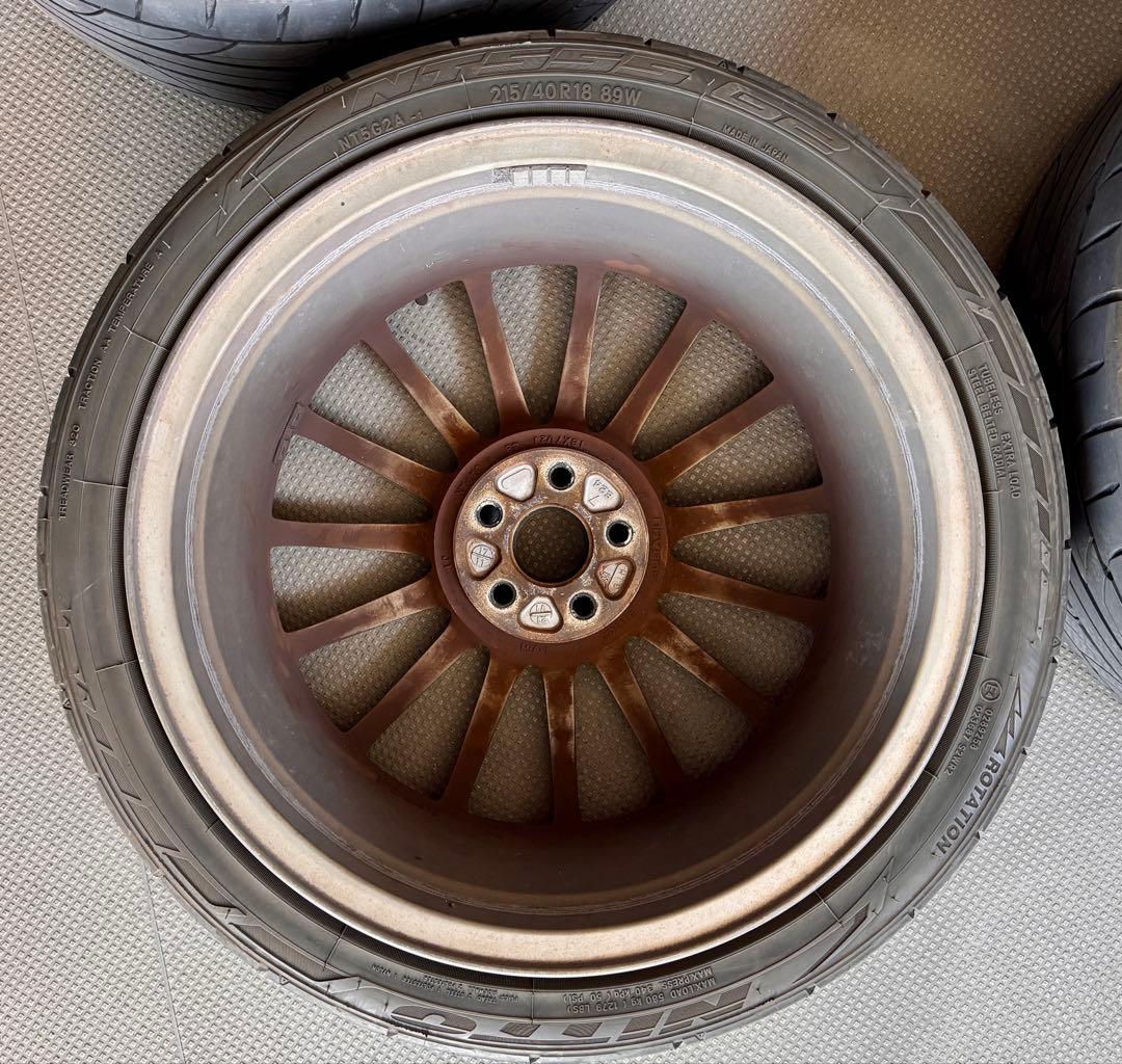 STI ENKEIホイール 18inch NITTO NT555 G2 送料込