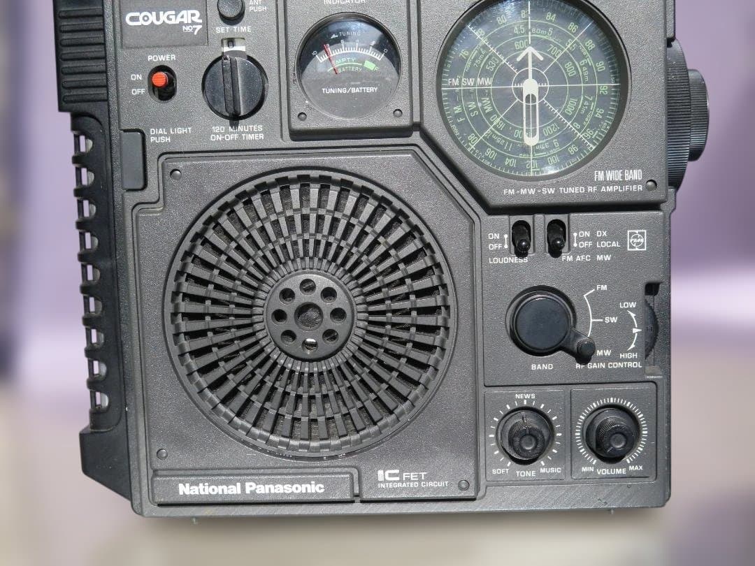 National Panasonic Cougar N7 ラジオ