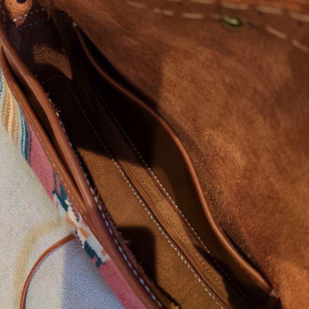 LUCKY JOHNラッキージョン　ショルダーバッグRSB12(タッセル付き)