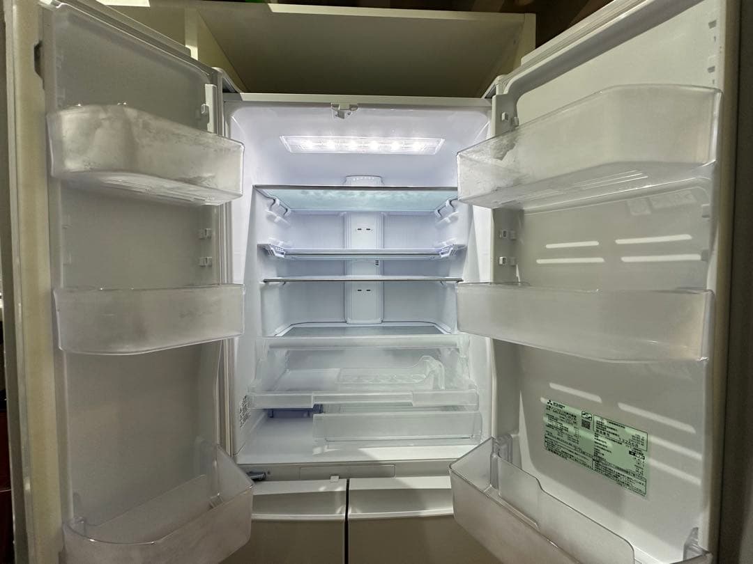 MR-R46E-W 冷蔵庫 462L （梱包たのメル便）