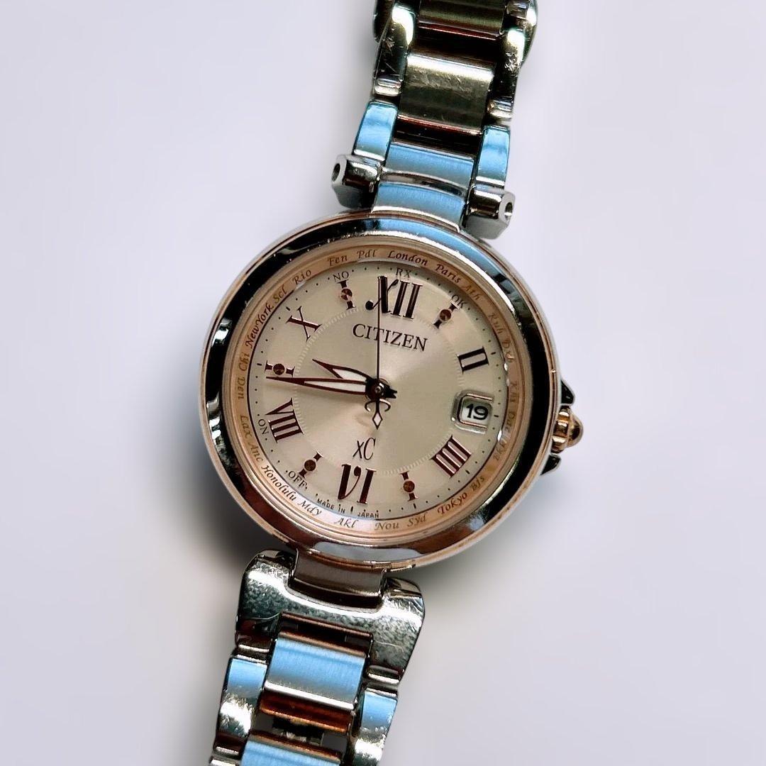 稼働 シチズン クロスシー CITIZEN xC 腕時計 ソーラー時計 H240
