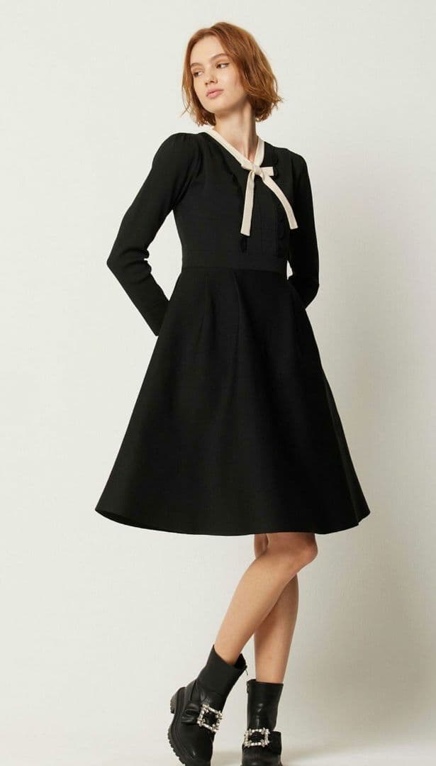 TOCCA　BAR RIBBON KNIT DRESS ニットワンピース