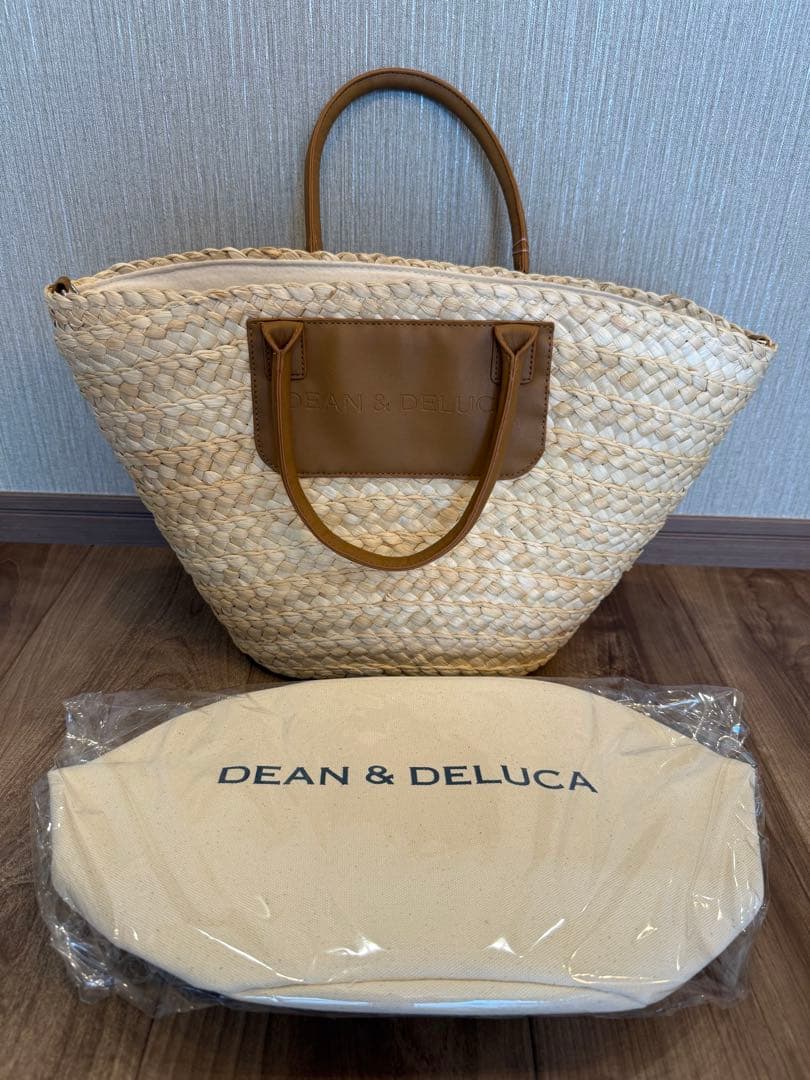 DEAN＆DELUCA×BEAMS COUTURE 保冷かごバッグ大
