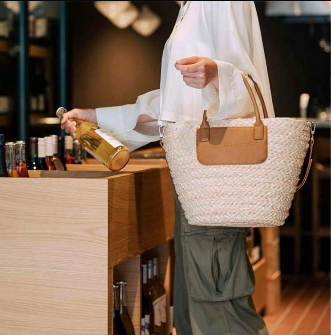 DEAN＆DELUCA×BEAMS COUTURE 保冷かごバッグ大