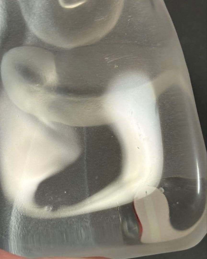  ヨルマ・ヴェンノラ \"Äiti ja lapsi\" ガラスの置物