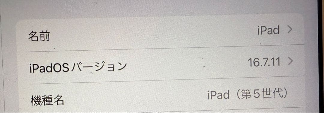 iPad(第5世代)