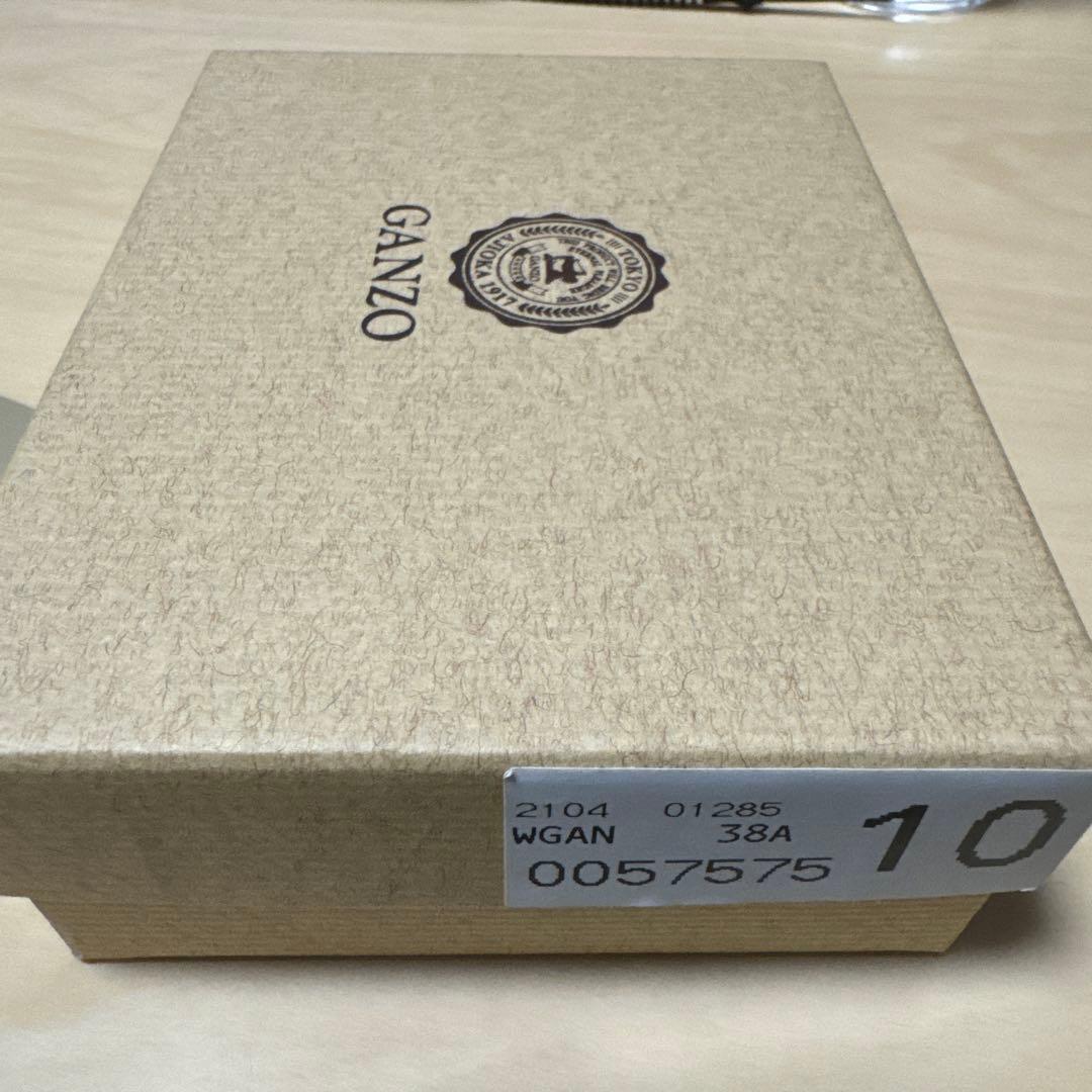 【未使用品】 GANZO SHELL CORDOVAN 2 名刺入れ ブラック