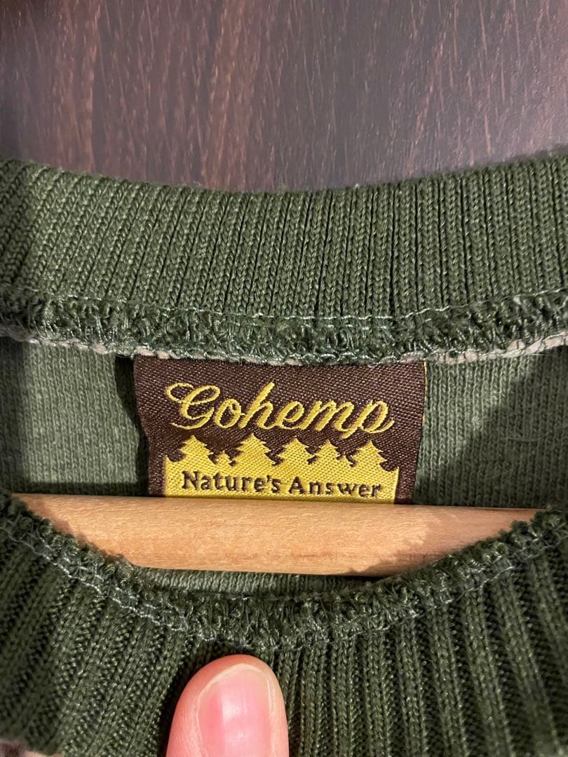 Gohemp ゴーヘンプ迷彩柄 ボアスウェット