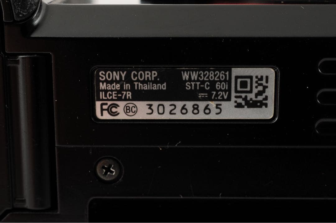 【シャッター数:9,071回】 ソニー SONY ILCE-7R α7R