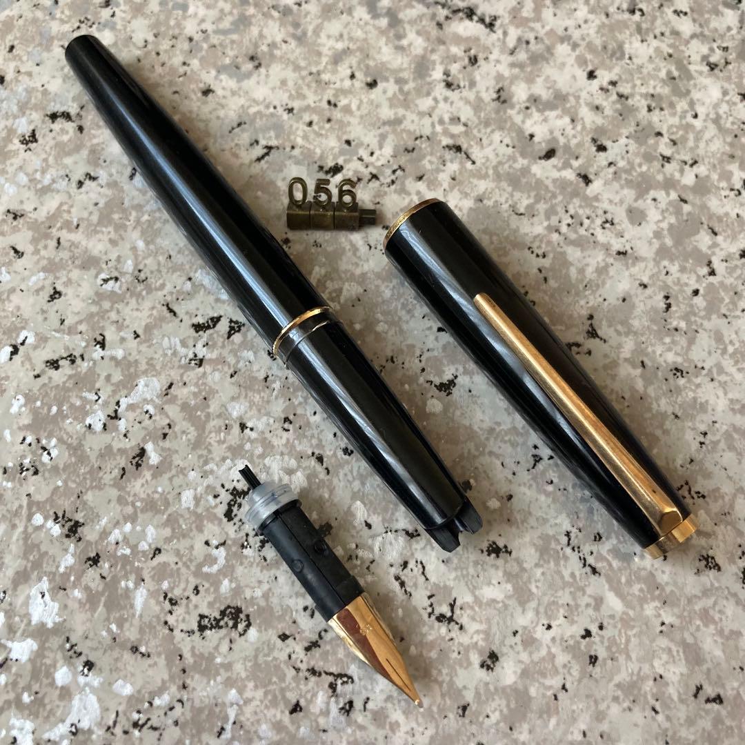 #056 オーバーホール済み 万年筆 モンブラン MONTBLANC 14k