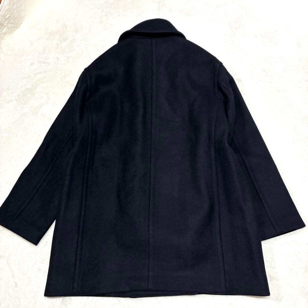 FRAMeWORK ラムリバーメルトンPコート ネイビー 38サイズ