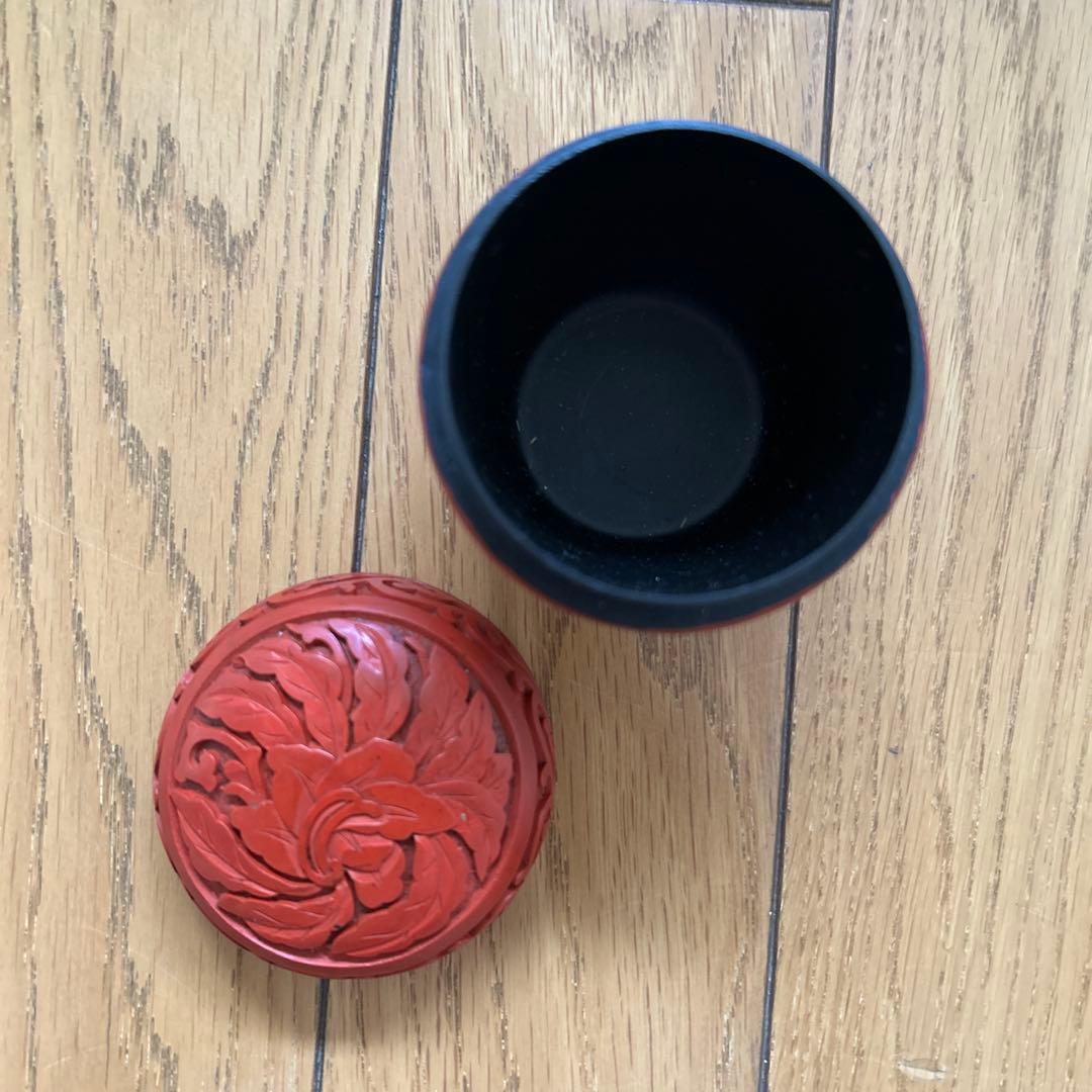◾️こんなにたくさんセットの仙台堆朱は珍しいです◾️お盆◾️棗◾️お皿◾️重箱◾️綺麗◾️新品