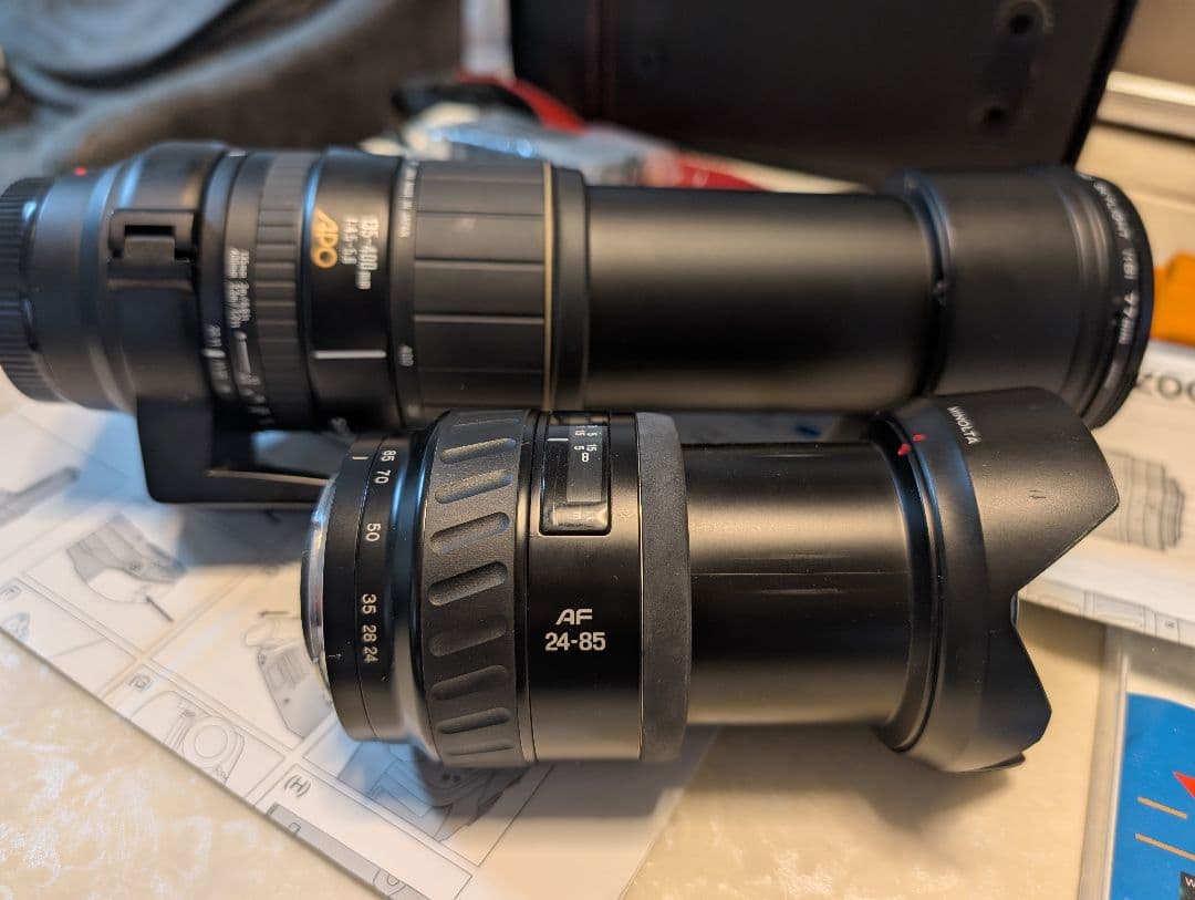 MINOLTA α-５０７si SIGMA ZOOM LENS 他フルセット