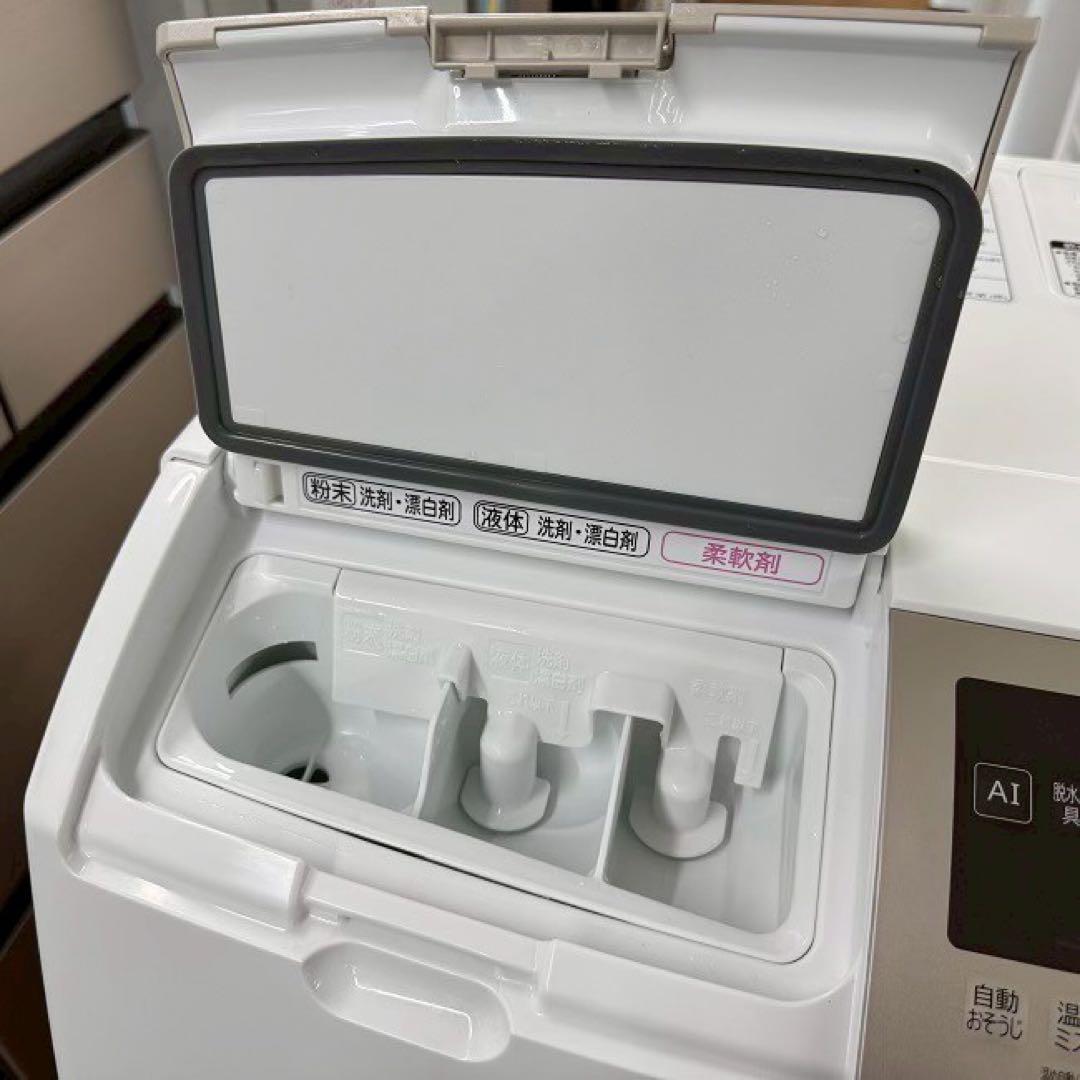 地域限定配送無料　日立　ドラム式洗濯乾燥機　BD-TS100EL 分解清掃済み