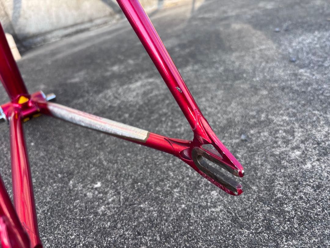 NAGASAWA ピストバイク フレーム NJS 中野レッド C-C530