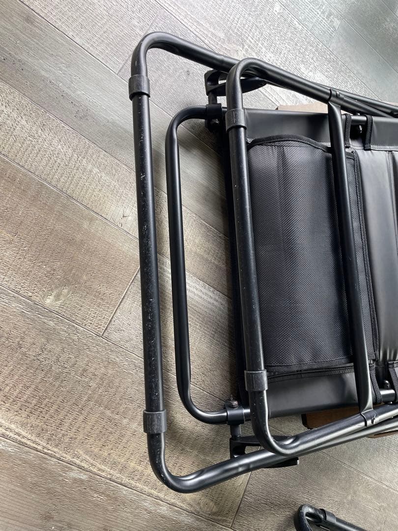 AS2OVリクライニングローバーチェア マルチクッション付　ブラック　2脚セット