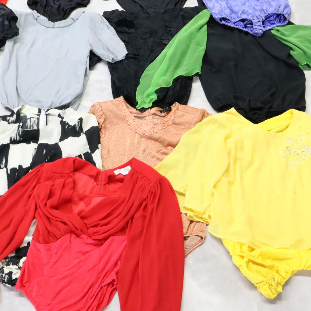 【美品 社交ダンス 衣装 レッスン着 30点 以上セット】ブラウス トップス