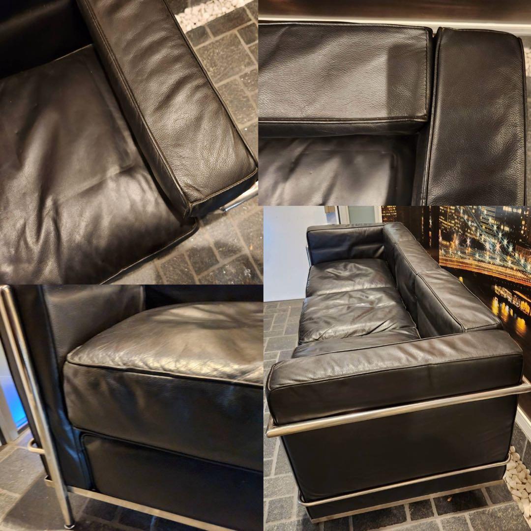 リプロダクトLe Corbusierル・コルビュジエ　3pボックスソファ