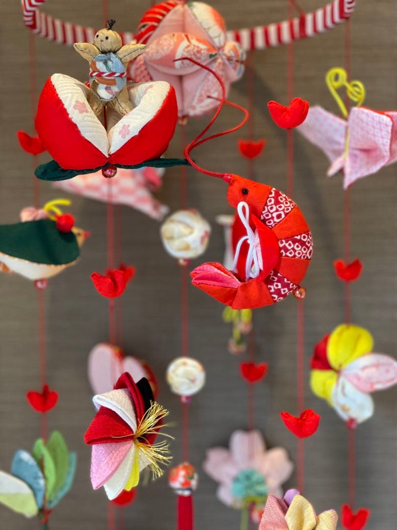 つるし雛・No.105・ひな祭り吊るし飾り・初節句・ひな人形・桃の節句・さげもん