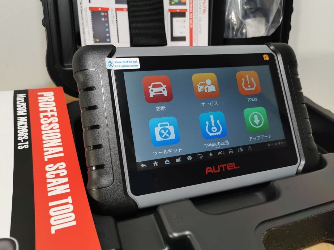 新品・日本語 AUTEL MK808S-TS OBD2診断機 TPMS機 アメ車