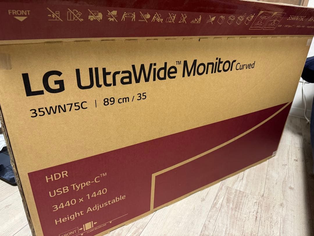 LG モニター ディスプレイ 35WN75C-B 35インチ
