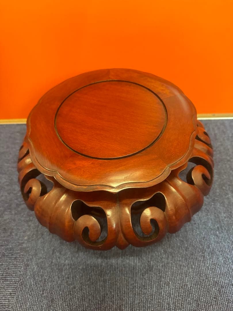 1610  唐木　花台　美品