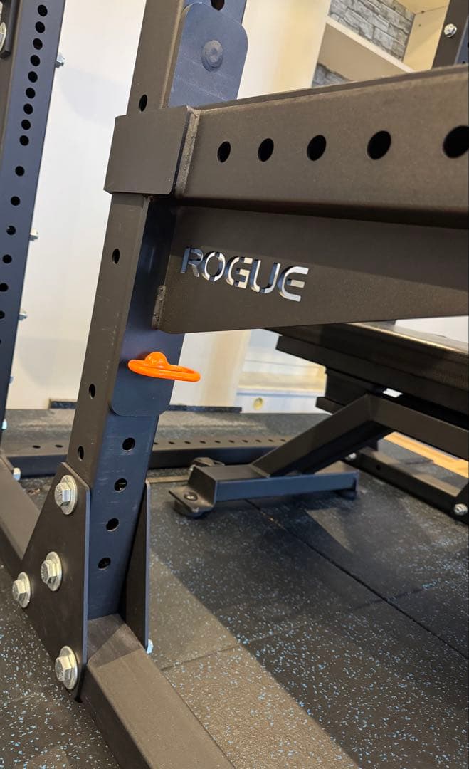 ROGUE ラックセット AB-2ベンチ BULLプレート175kg シャフト