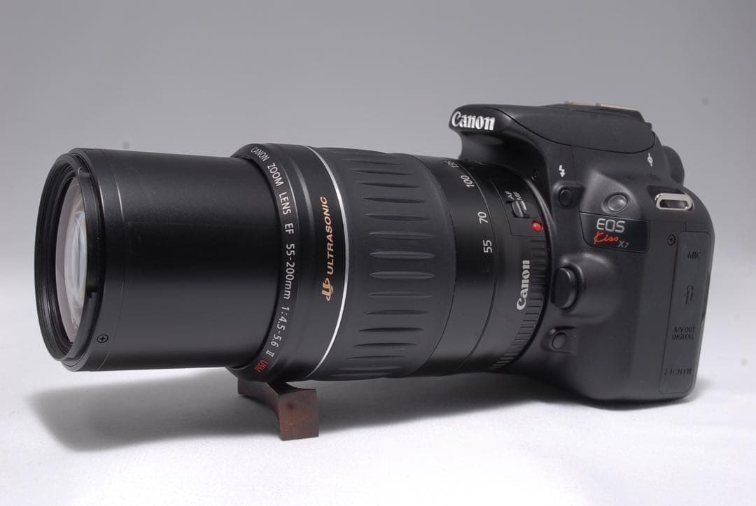 S数少✨Canon Kiss X7 超美品✨ダブルレンズセット♪旅行にも手軽に♪