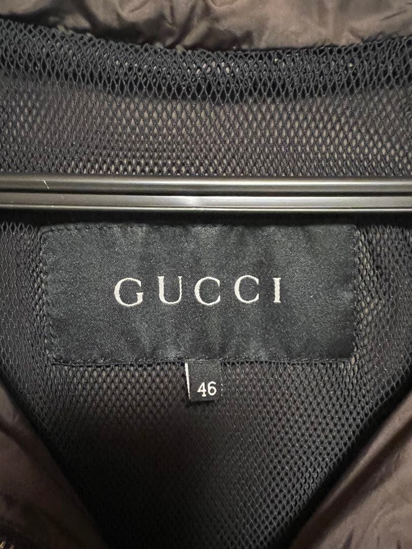 GUCCI archive nylon jacket ダブルジップ　2way