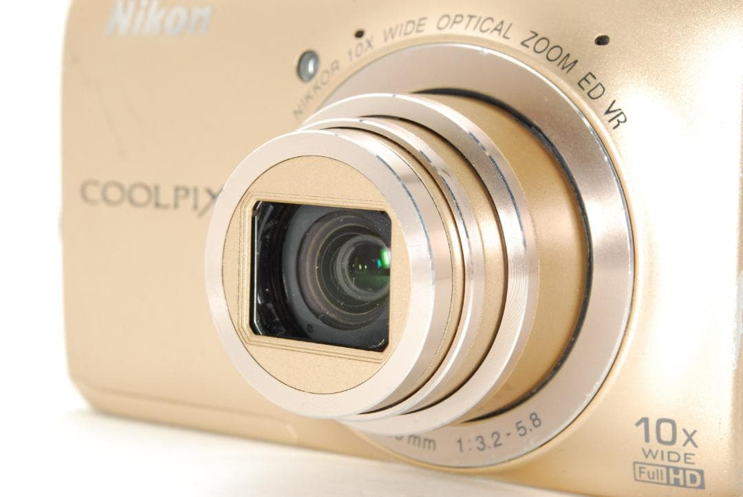 Nikon COOLPIX s6300 ゴールド 10倍ズーム 動作確認済み