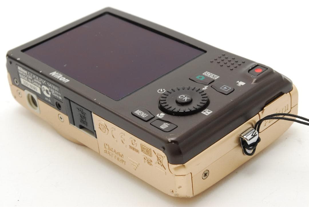 Nikon COOLPIX s6300 ゴールド 10倍ズーム 動作確認済み