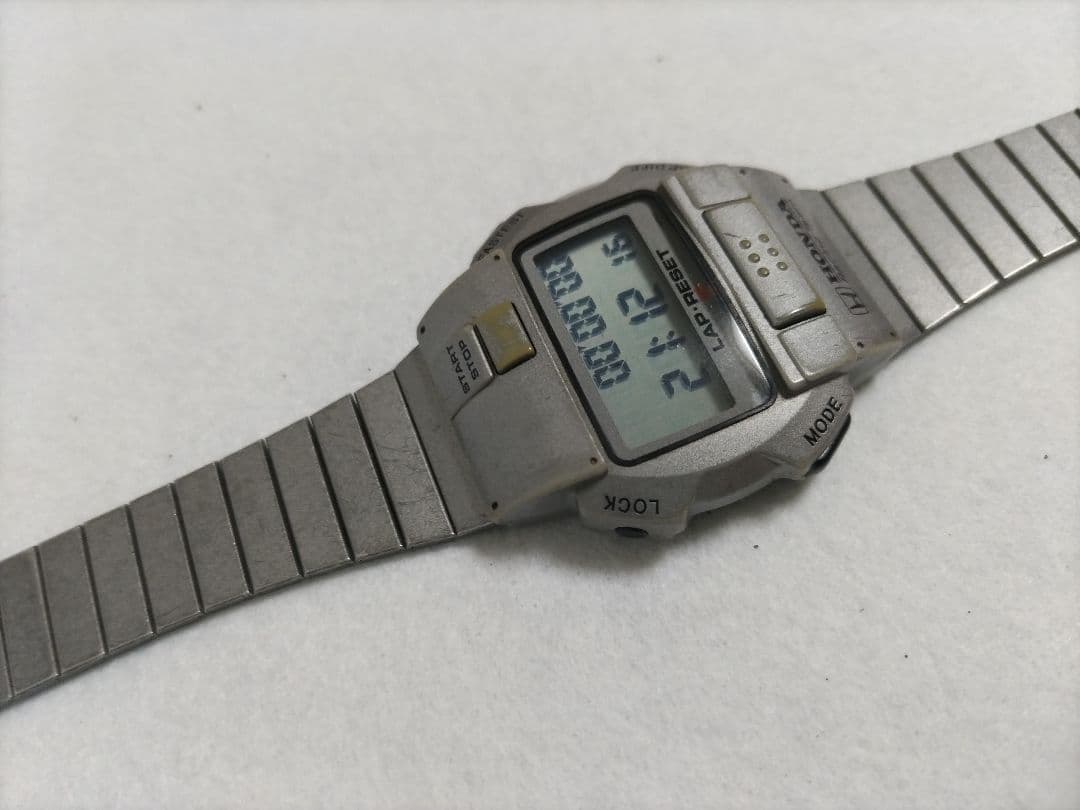 【希少】ホンダレーシングチーム デジタルウォッチ セイコー A781-4070