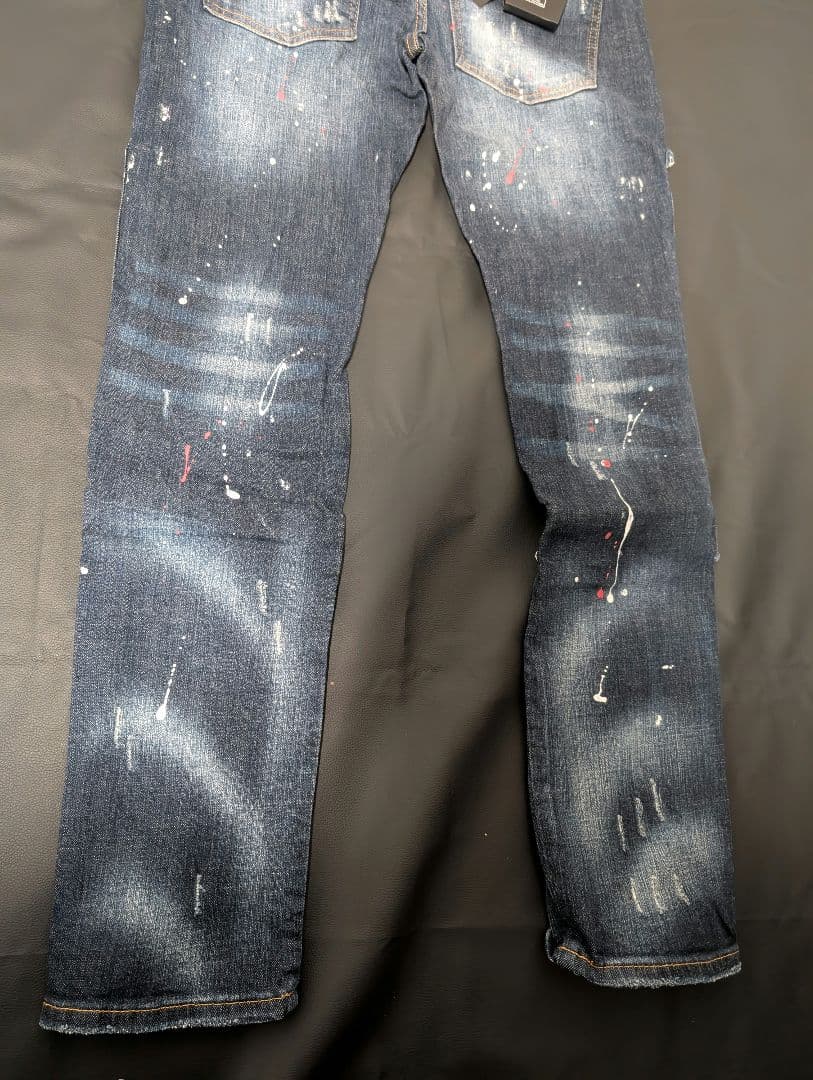 新品タグ付き定価9.8万DSQUARED2 ダメージデニムジーンズ サイズ50