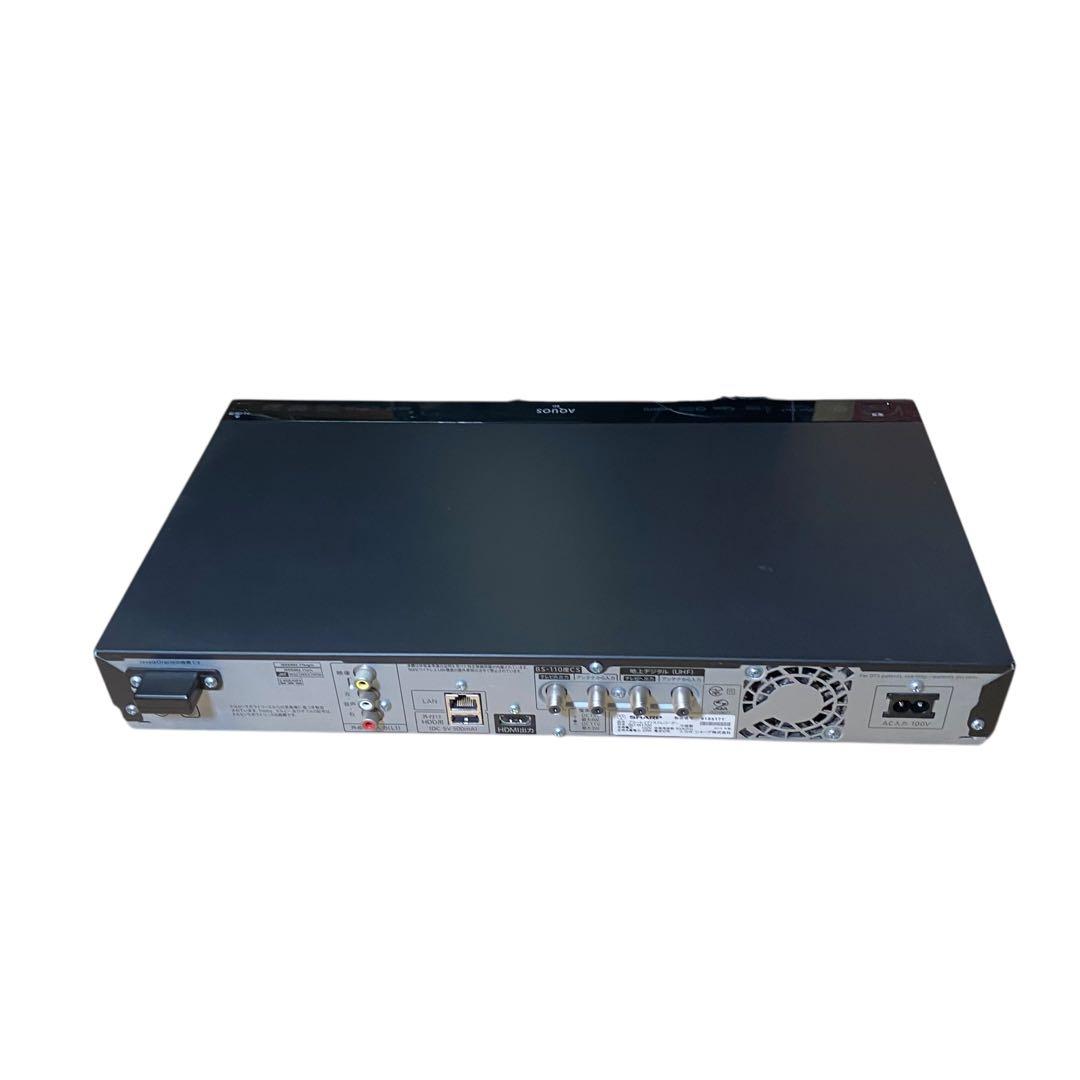 【美品】SHARP BD-W1700 1TB ブルーレイレコーダー　純正リモコン