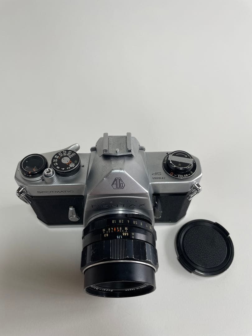 ASAHI PENTAX SP シルバーSuper-Takuma55mmF1.8