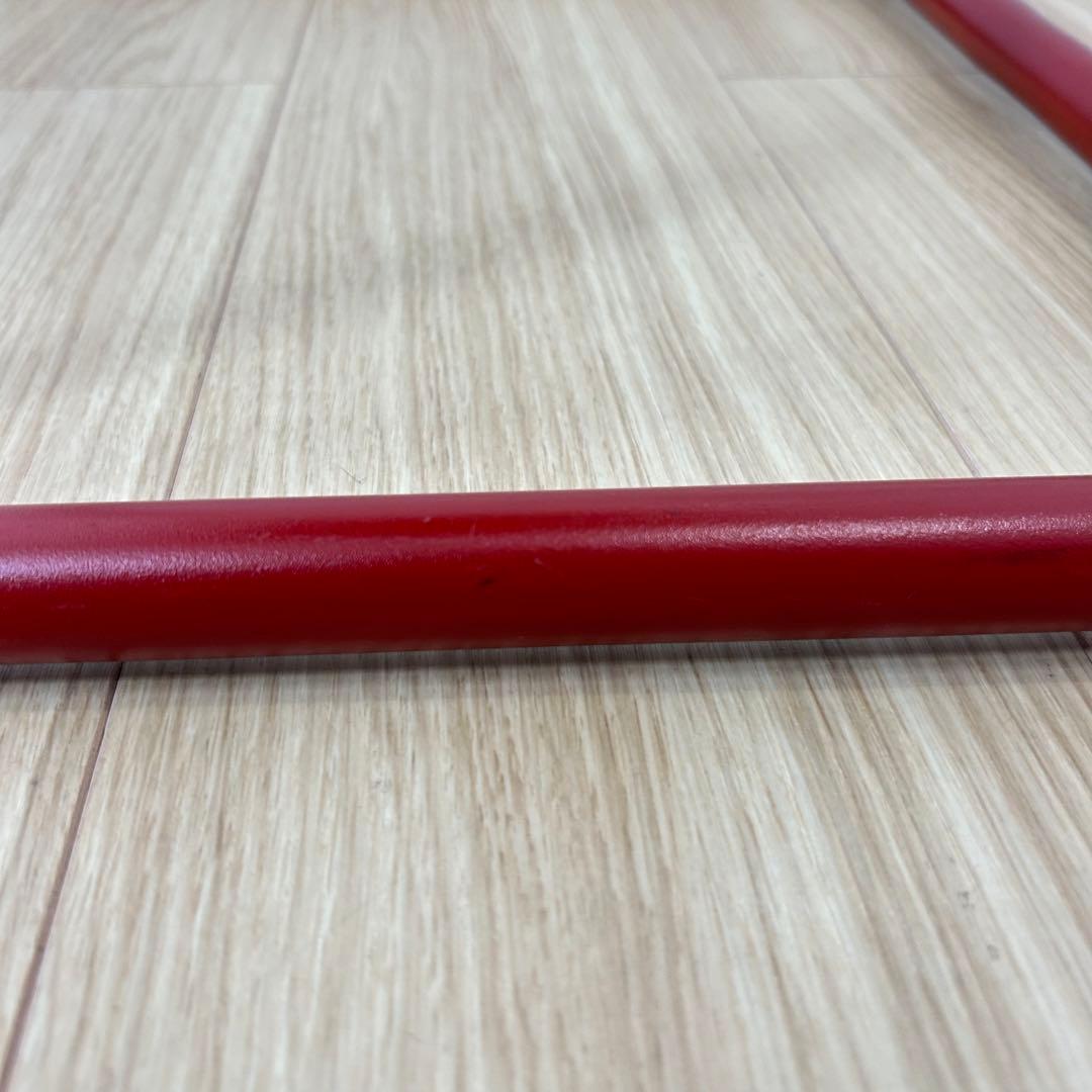 Knoll ノール トボガン プルアップテーブル メラミン天板　レッド　赤