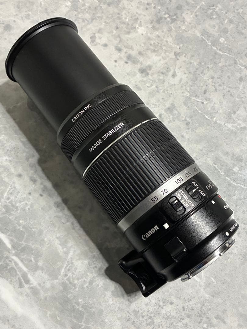 ⭐️美品⭐️Canon EFS 55 250 IS & EF-EOS M アダプター