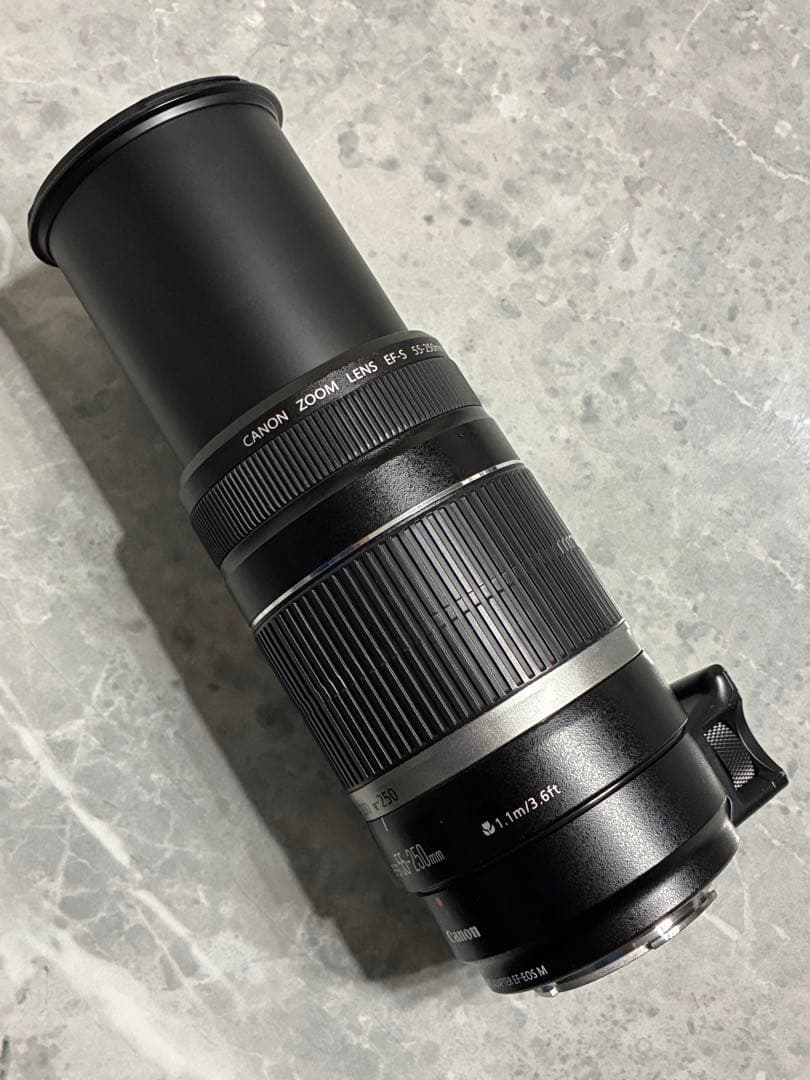 ⭐️美品⭐️Canon EFS 55 250 IS & EF-EOS M アダプター