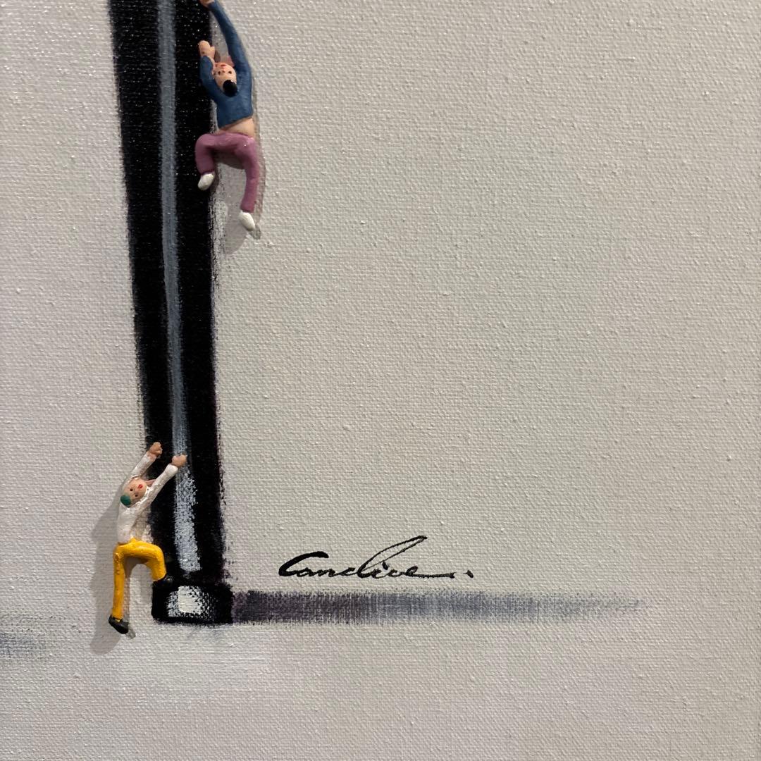 アート作品 ハイヒールと美脚　油絵　フランフラン カッシーナ ACTUS